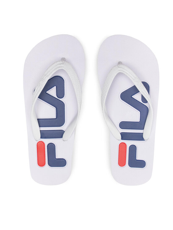 Fila Fila Šlepetės per pirštą Troy Slipper Teens FFT0016.10004 Balta