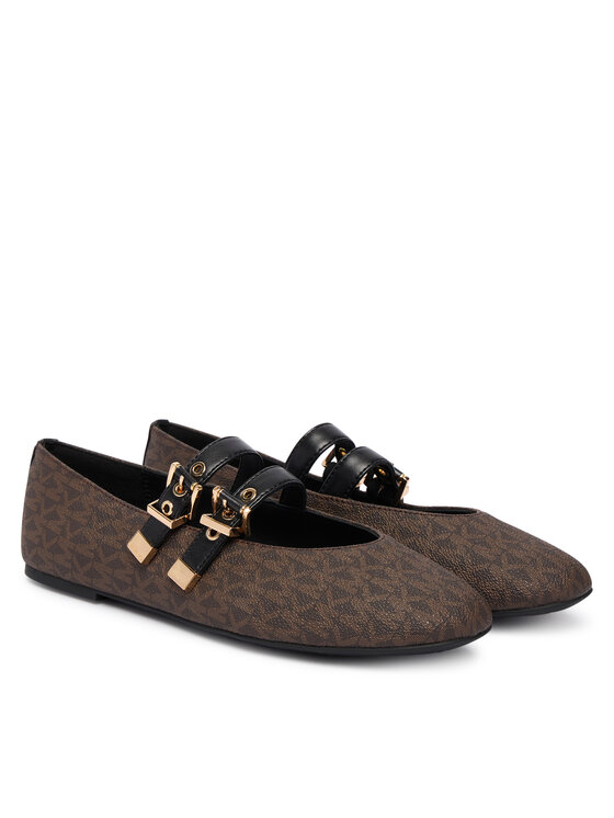 MICHAEL Michael Kors MICHAEL Michael Kors Baleriny Rowen Flex Ballet 40R6RWFP1B Brązowy