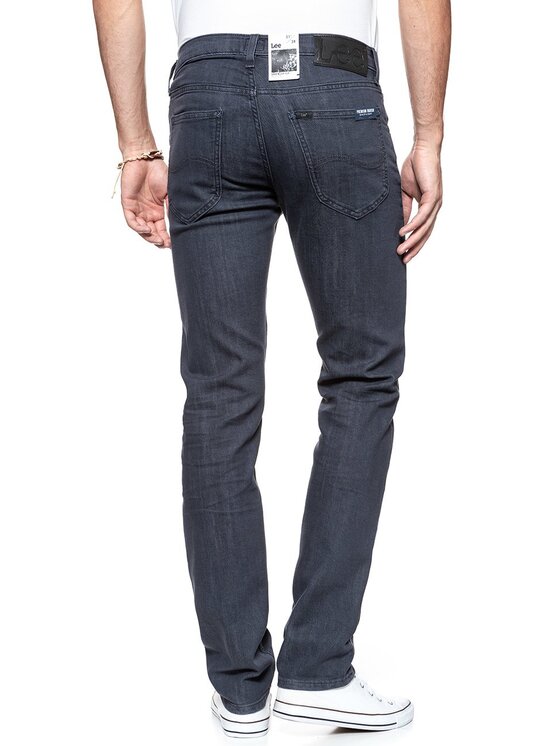 Lee Lee Jeansy DAREN ZIP FLY Niebieski Straight Fit