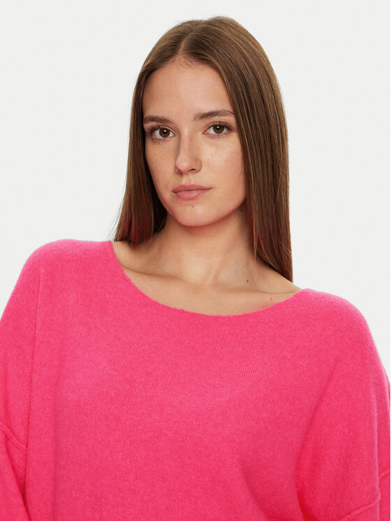 American Vintage American Vintage Maglione Damsville DAM225H24 Rosa Loose Fit