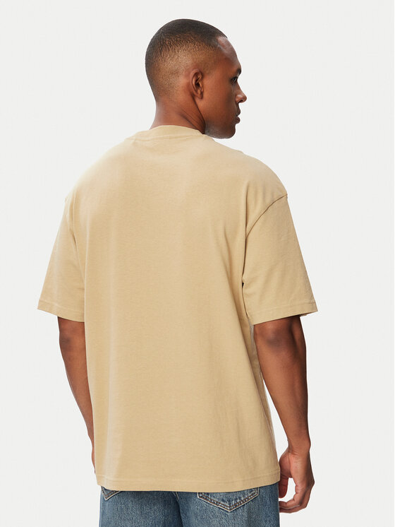 HUGO HUGO T-särk Nevado 50564045 Beež Loose Fit