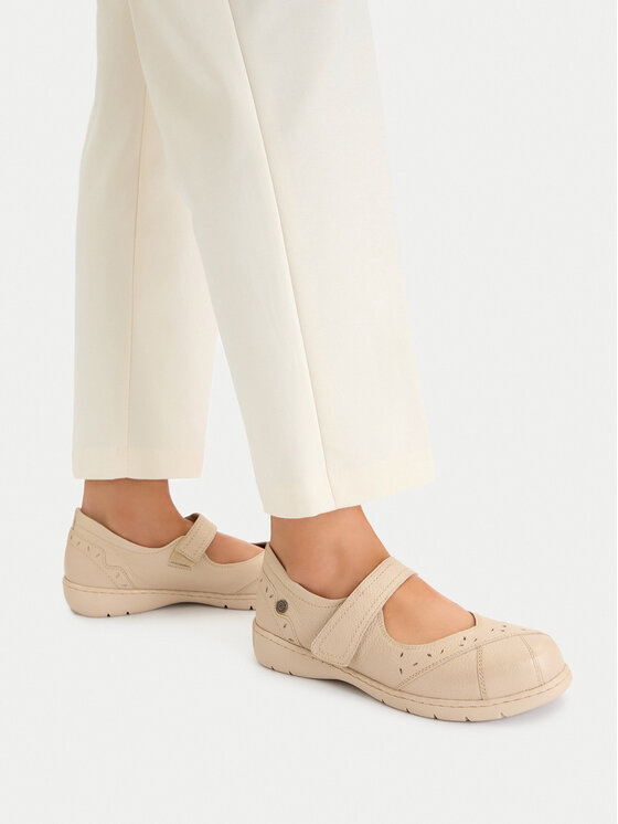 Go Soft Go Soft Ballerine CEO-WI23-LENA-12 Beige