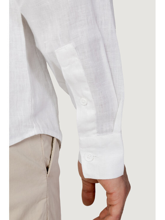 Armani Exchange Armani Exchange Camicia 8NZC50 ZNCFZ Bianco Shirt Fit