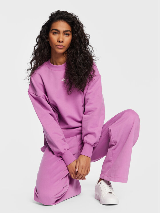 Calvin Klein Jeans Calvin Klein Jeans Sweatshirt J20J220433 Violett Regular Fit