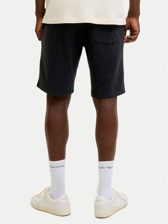 Jack & Jones Jack & Jones Pantaloncini sportivi Gordon Brandon 12292136 Nero Regular Fit