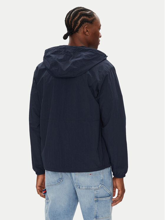 Tommy Jeans Tommy Jeans Wiatrówka Chicago DM0DM21393 Granatowy Regular Fit