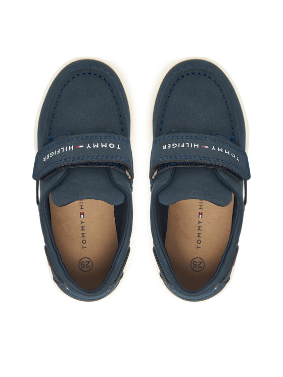 Tommy Hilfiger Tommy Hilfiger Félcipő Low Cut Velcro T1B4-34340-0315 M Sötétkék