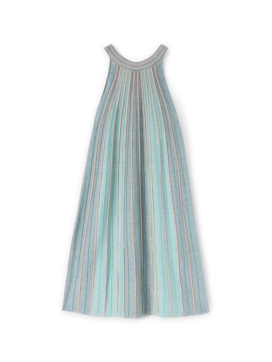 Motivi Motivi Vestito da giorno 7618W001399N0S5 Turchese Flared Fit