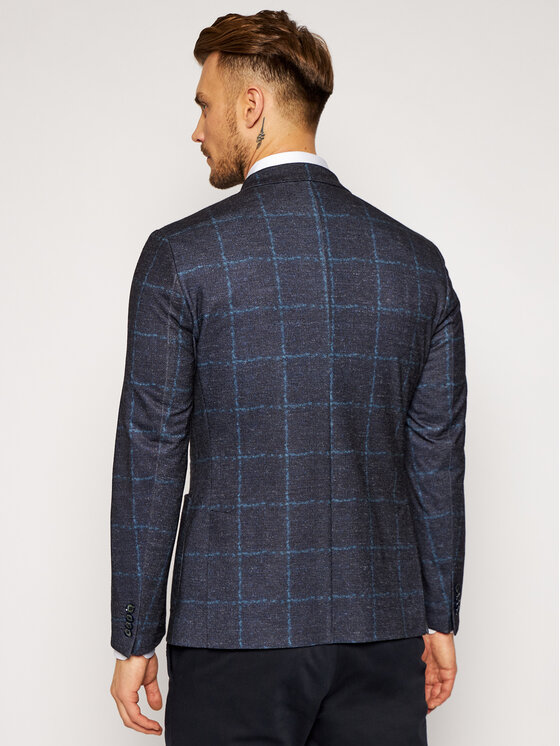 Giacca da abito Sakko 3382-00 Blu scuro Regular