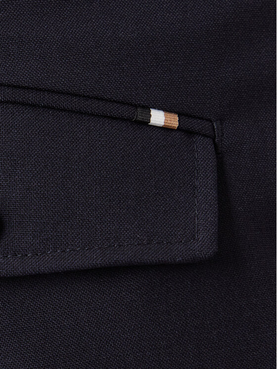 BOSS BOSS Spodnie materiałowe C-Perin-DPL 50545822 Granatowy Tapered Fit