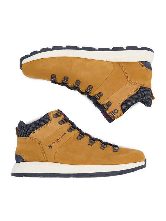 U.S. Polo Assn. U.S. Polo Assn. Kotníková obuv EO-VENTUR001M/ELN1 Hnědá