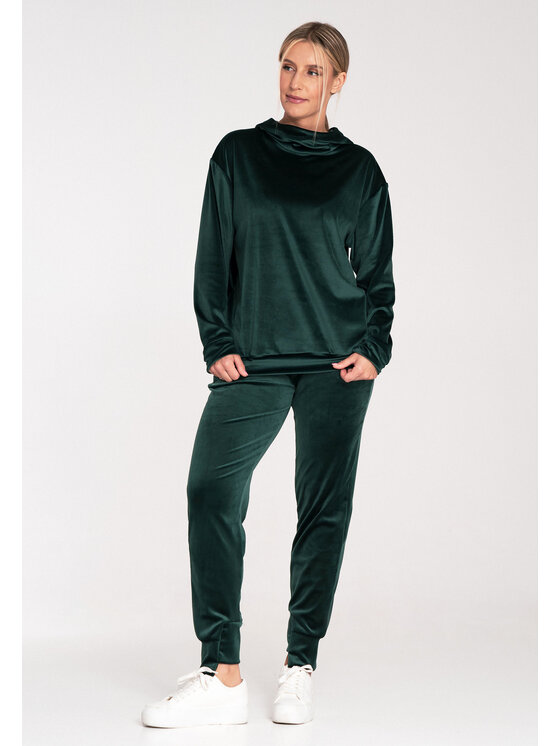 FIGL FIGLFIGL Felpa M745 Verde Regular Fit