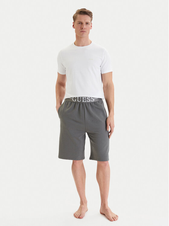 Guess Guess Sportshorts U6GD00 KC241 Grau Regular Fit
