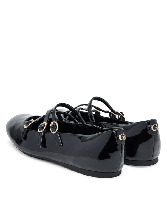 Guess Guess Балеринки FLTKAL PAF02 Черен