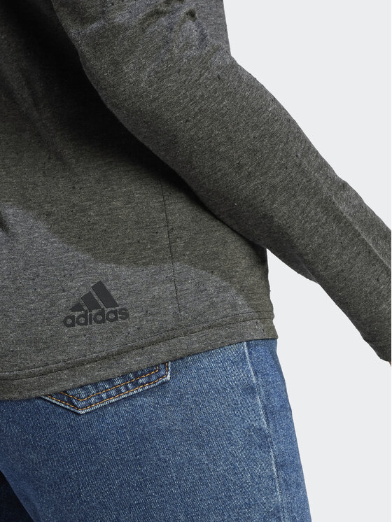 adidas adidas Bluse Future Icons Winners 3 IM2433 Grau Regular Fit
