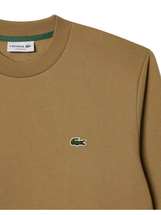 Lacoste Lacoste Felpa SH9608-SIX Marrone Regular Fit