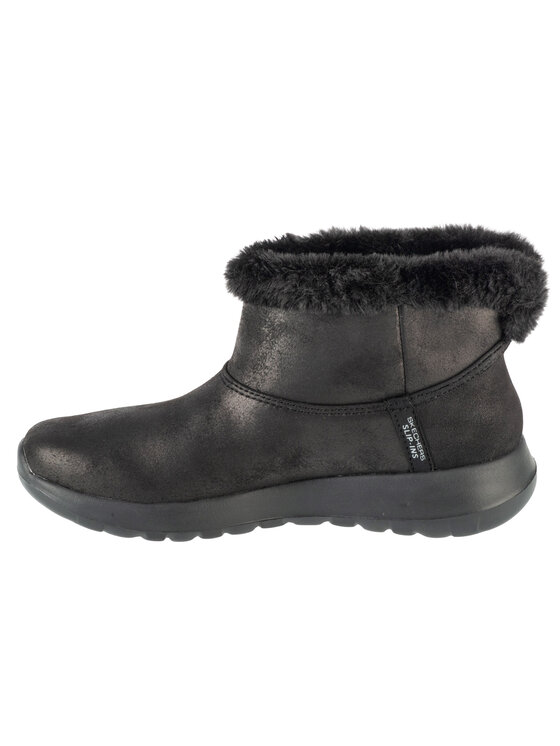 Skechers Skechers Stivali da neve Skechers Slip-Ins: On-The-Go - Cozy Dream Nero