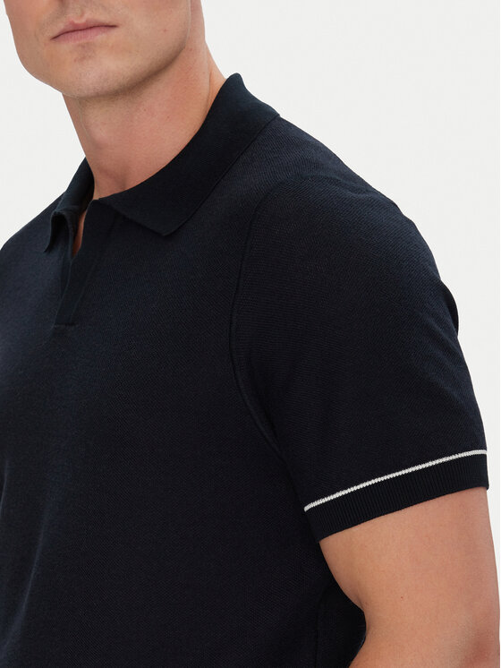 BOSS BOSS Polo H-Jianluca 50537654 Granatowy Regular Fit
