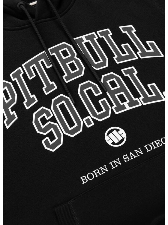 PITBULL PITBULL Bluza SO CAL Czarny Regular Fit