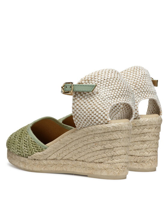 Geox Geox Espadrilės Gelsa Low D55NGE 02MLM C3002 Žalia