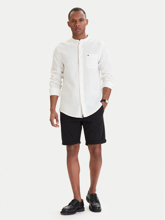 Tommy Jeans Tommy Jeans Särk DM0DM22756 Valge Regular Fit