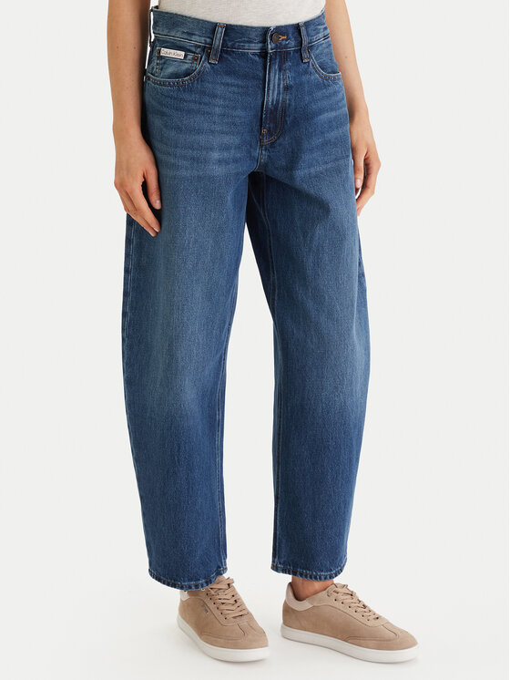 Calvin Klein Jeans Calvin Klein Jeans Jeansy LV047F685G Modrá Barrel Fit