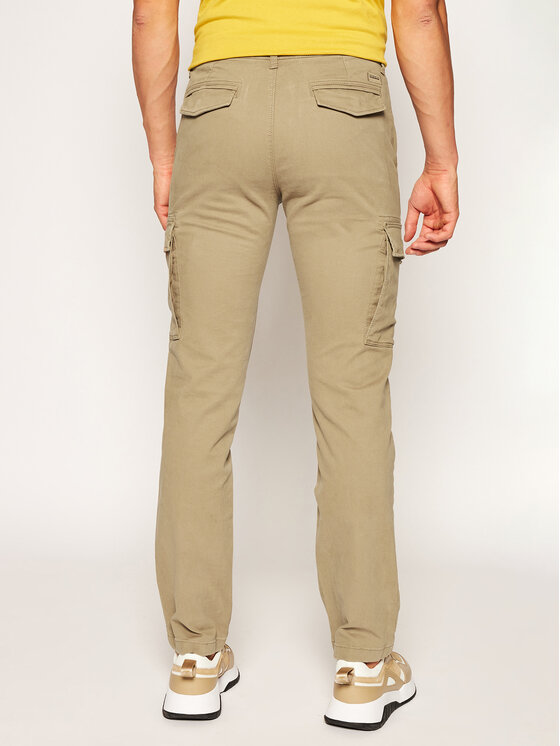 Napapijri Pantaloni di tessuto Moto Wint 1 NP0A4EO1 Beige Regular Fit