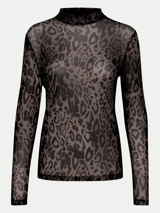 Kaffe Kaffe Μπλουζάκι Johanne 10507815 Μαύρο Slim Fit