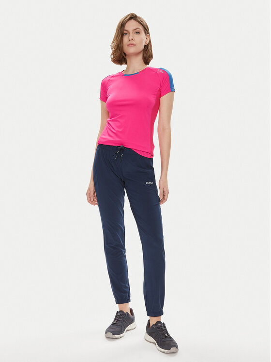 CMP CMP Funkční tričko 32C6236 Růžová Slim Fit
