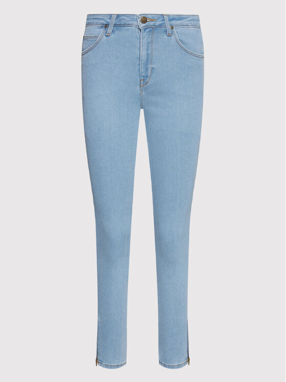 Lee Lee Джинси Scarlett L31BTVZB 112145019 Голубий Skinny Fit