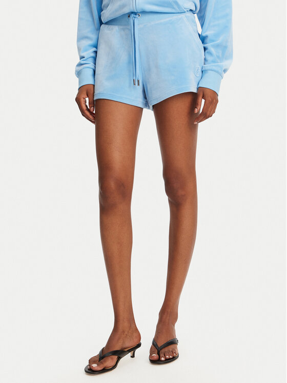 Juicy Couture Juicy Couture Sportovní kraťasy Eve JCBHS224801 Modrá Regular Fit