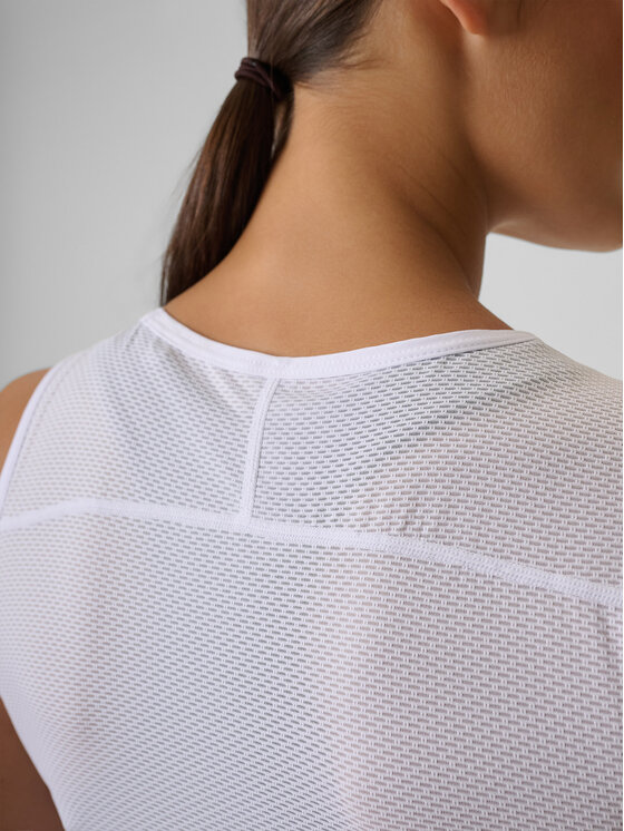 4F 4F Koszulka rowerowa ALTERNATIVE PATH Biały Slim Fit