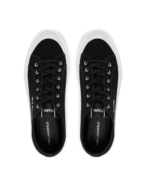 KARL LAGERFELD KARL LAGERFELD Tornacipő Kampus Max V KL50523 Fekete