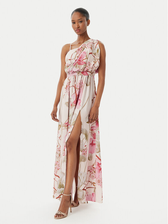 Rinascimento Rinascimento Abendkleid CFC0019854002 Beige Regular Fit