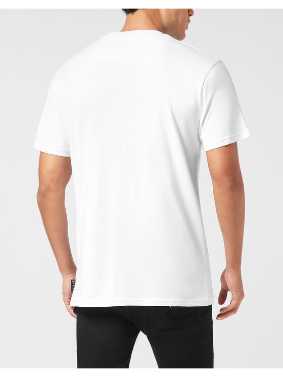 PHILIPP PLEIN PHILIPP PLEIN Tričko 26261 Biela Regular Fit