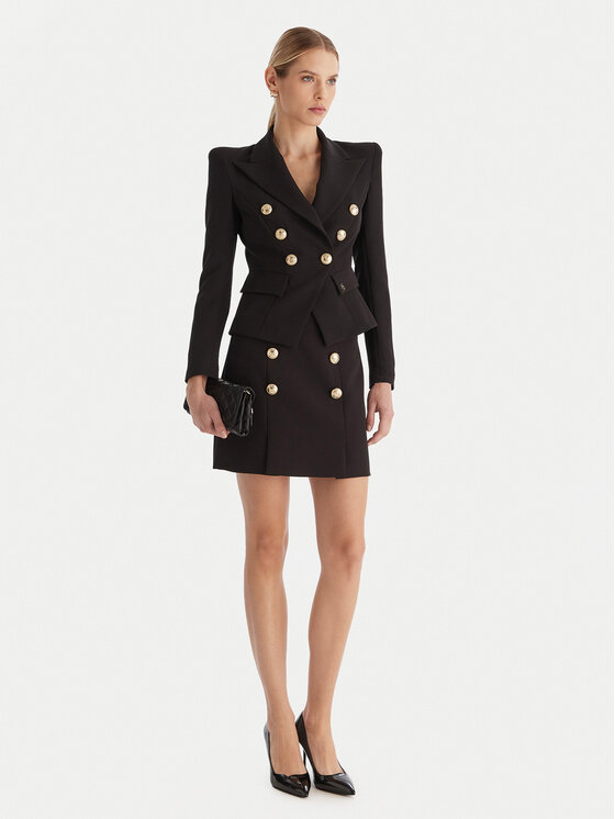 Babylon Babylon Mini suknja S00612 Crna Regular Fit