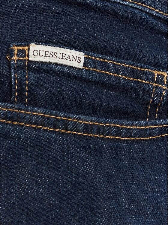Guess Jeans Guess Jeans Džínsy M4YA1C D5DM3 Tmavomodrá Slim Fit