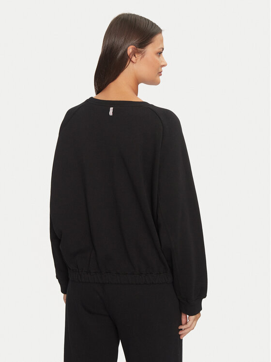 Deha Deha Felpa C12050 Nero Loose Fit