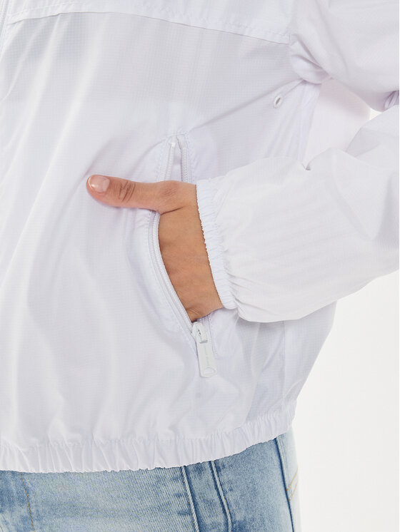 Tommy Jeans Tommy Jeans Jakna protiv vjetra Chicago DW0DW19302 Bijela Regular Fit