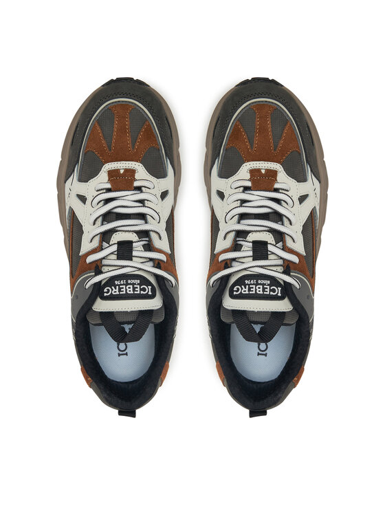 Iceberg Iceberg Sneakersy IU1706 Šedá