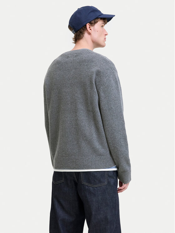 Jack & Jones Jack&Jones Kardiganas Norrebro 12282732 Pilka Loose Fit