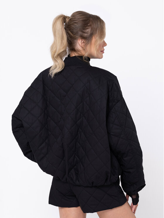 Miss LK Miss LK Kurtka bomber MISSLKB Czarny Loose Fit