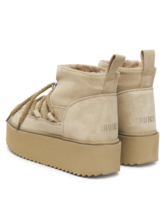 Inuikii Inuikii Čizme za snijeg Classic Low Platform 75204-004sni Bež