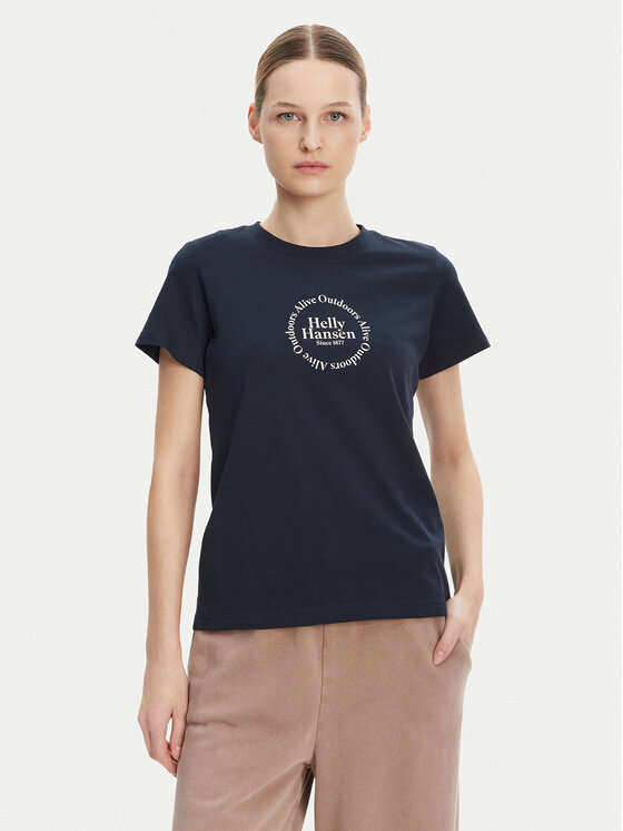 Helly Hansen Helly Hansen T-Shirt Core 54592 Tmavomodrá Regular Fit