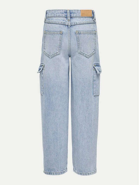 Kids ONLY Kids ONLY Jeansy 15344508 Niebieski Wide Leg