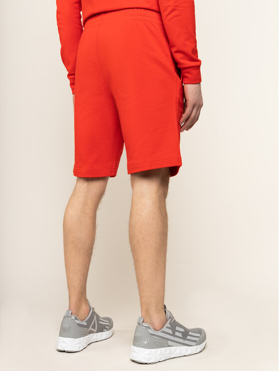 EA7 Emporio Armani EA7 Emporio Armani Спортни шорти 3HPS73 PJ05Z 1451 Червен Regular Fit