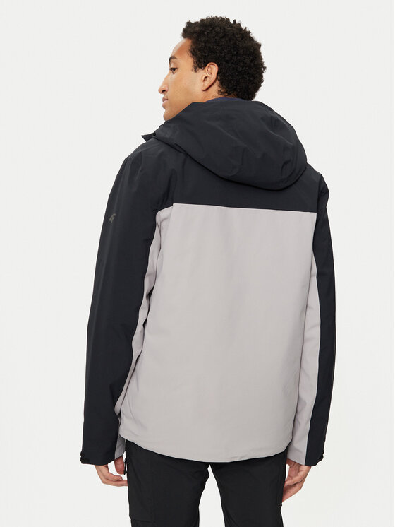 4F 4F Skijacke 4FWAW24TTJAM579 Grau Regular Fit