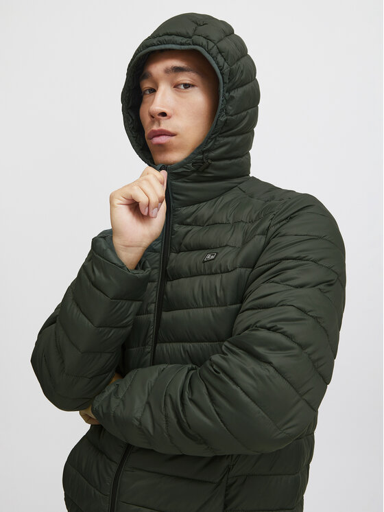 Blend Blend Pārejas jaka 20712462 Zaļš Regular Fit