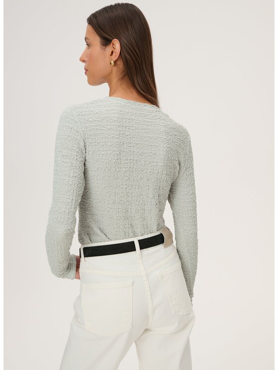 LEBRAND LEBRAND Longsleeve Faro Biały