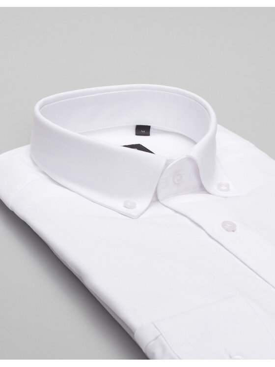 Borgio Borgio Koszula oleggio Biały Slim Fit